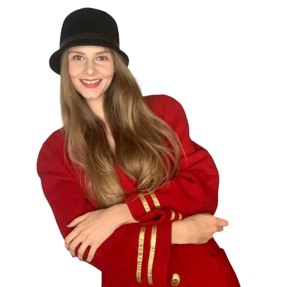 Perfect Bucket / Cloche Hat in Black. New with tags! - Picture 5 of 7